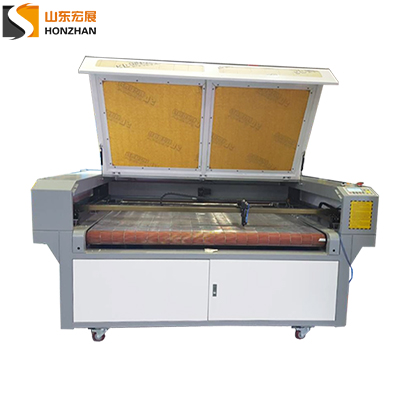  HZ-1610F Fully Automatic Laser Cutting Machine for Leather Fabric Clothing Textile